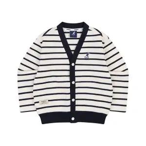 [캉골키즈](강남점)[강남]스트라이프 저지 가디건 RA 0001 네이비(ARACJP00010NV)
