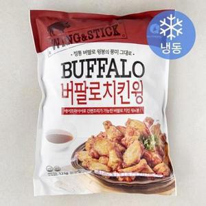 마니커에프앤지 버팔로치킨윙 (냉동) 1.2kg, 1개 one option