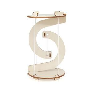 나무 라운드 무중력 선반(텐세그리티)/1인용 만들기/과학원리 실험키트