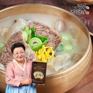 정성곳간 강순의 명인의 뼈 없는 스지 갈비탕 700g 5팩