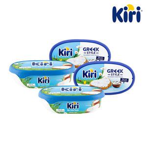 끼리 크림치즈 스프레드 2종(플레인2개+그릭스타일2개) 총 4개