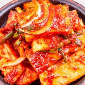 전라도식 아삭아삭 석박지 2kg