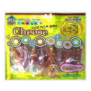만도 애견대만족 치즈 우유껌 닭갈비 400g