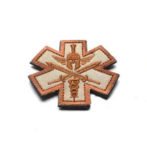 찍찍이 밀리터리 패치 와펜 스파르타 의무병ㅈ/와팬/패션/와펜패치/붙이는/군인/소품/옷/선물/뱃지/자수