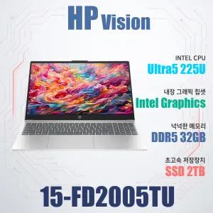 HP 15-FD2005TU/NVMe SSD 2TB(교체)/WIN11설치/램32G
