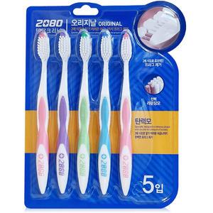 2080 오리지날 탄력모 칫솔 5개입 1개 (총5개)