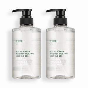 쿤달 쿤달 리얼 알로에 베라 모이스처 수딩젤, 2개, 500ml