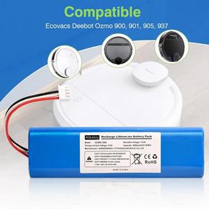 Ozmo 900 교체 배터리 T8 호스 600 2600mAh 로봇 소모품 T5