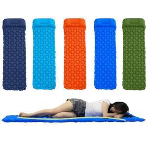 1P 1인용 피크닉 휴대용 야외매트리스 초경량 캠핑용 에어매트 싱글