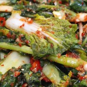 [전라도친정엄마김치] 시원하고 깊은 감칠맛 열무얼갈이 김치 1kg