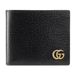 구찌 GG 마몽 레더 반지갑 블랙 레더 428726 DJ20T 1000