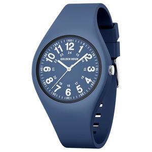 실리콘 빛나는 - 다이얼, 위한 전문가, 골든 학생을 스포츠 읽기 젤리 시계 간호사 군용 방수 아날로그 시간 아워 쉬운 유니 스트랩