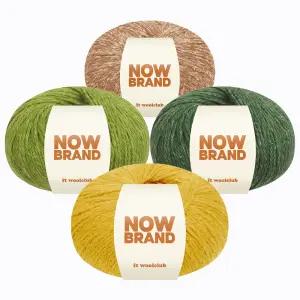 울클럽 나우브랜드 고급 코지코튼 혼방사 50g 겨울 의류 털실 뜨개실