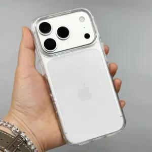 아이폰 하이브리드 범퍼 클리어 케이스 젤리 투명, 아이폰17 프로 맥스