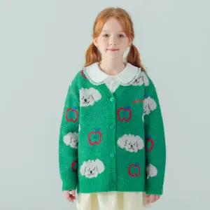 [아이러브제이] 후피 푸들 니트 가디건 JXWOU09