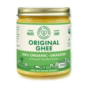 퓨어 인디언 푸드 유기농 목초사육 기버터 220g