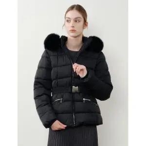 [GGPX]벨티드 후드 퍼 패딩 점퍼 GPDJJ002D _P409410989