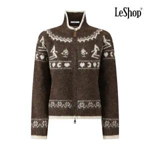 [르샵] 스키 노르딕 짜임 니트 집업 가디건 (BPAKC019A)