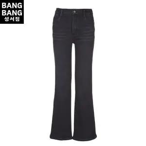 뱅뱅 HC04 여성 기모본딩 부츠컷스판 겨울블랙진 FQL851 (42529252)