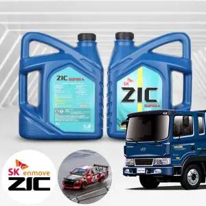 현대 메가트럭 신형 ZIC 지크 SUPER A 부동액 3L 1병 냉각수 자동차 엔진부동액 녹방지 고성능 EG 쿨런트
