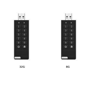 암호화된 USB 드라이브 3.0 및 보안 하드웨어 플래시 32G