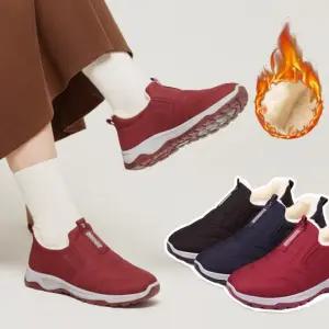 겨울 남여 공용 뽀글이 털 안감 패딩 슈즈 방한화 운동화/개별박스포장