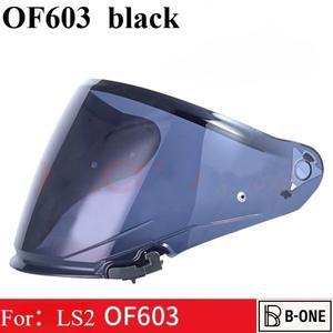 오리지널 LS2 OF603 인피니티 II 헬멧 렌즈 of603 바이저 안티포그 스티커 윈드실드 교체 액세서리