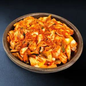 꼬깔산김치 고춧가루 속재료까지 100% 국산 아삭 썰은 배추 맛김치 - 5kg