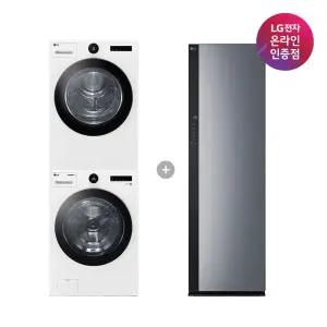 LG 트롬 세탁기건조기 세트 + LG 스타일러 오브제컬렉션 (FX23WA-20WQ + SC5GMR52)