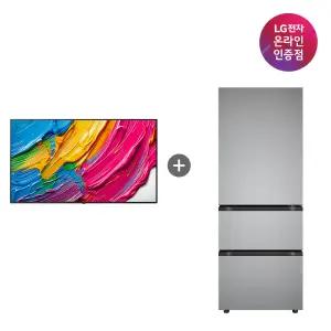 LG QNED AI TV + LG 디오스 오브제컬렉션 김치톡톡 (75QNED75AEA + Z330MPSF11)