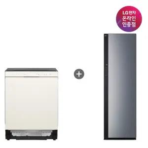 LG 디오스 오브제컬렉션 식기세척기 + LG 스타일러 (DUE5BGL1E + SC5GMR52)