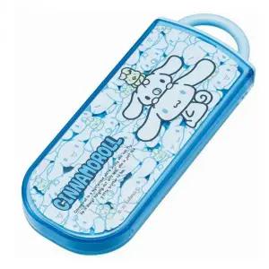 [골드스마일]도시락 수저 포크 케이스 시나모롤 숨바꼭질 슬라이드 식사용품