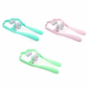 [골드스마일]목 롤링 마사지기 셀프 마사지 도구 어깨 이완 롤러