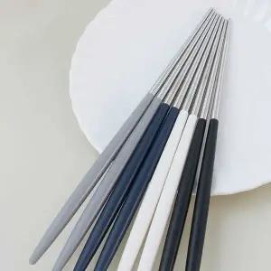 고품질 예쁜 1인 수저 세트 결혼 혼수 준비 집들이 초대 식기 (WFFWJKU)