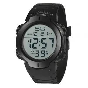 [알티피아]남성 디지털 HONHX Black 스포츠 손목시계_8001-3