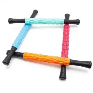 [셀러에이드]안마스틱 지압봉 스트레칭 마사지 롤러 바디 근육 이완 도구