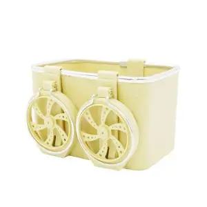 [하프클럽/셀러허브_여성트랜드패션]컵홀더 수납함 포켓 콘솔박스 베이지 C