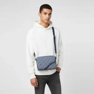 DIOR 25FW SADDLE 트리플 자 오블리크 파우치  1ADPO276YKY H04E)