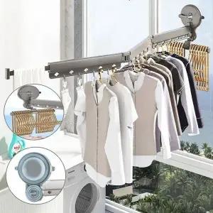 흡착식빨래건조대 아기빨래건조대 4단집개없음 (WFG35R6)