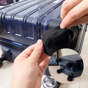 Rly 캐리어 바퀴 덮개 블랙 의자다리커버 의자발커버