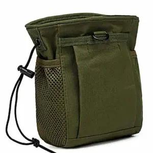 벨트 부착 허리가방 카키 허리가방 허리파우치