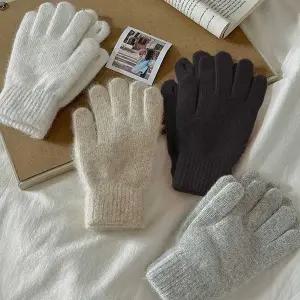 고품질 니트장갑 손가락 핑거 홀 구멍 터치 겨울 방한 데일리 (WFFX4LC)