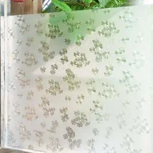 무점착 유리창시트지 코스모스 GD-NWS13 1m x 1m