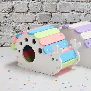 [셀러에이드]모양 조립 집 달팽이 소동물