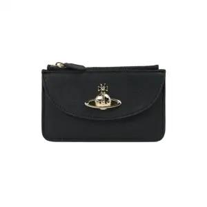 [라벨루쏘] [비비안 웨스트우드] FW25 여성 플레인 하프문 카드지갑 5402000CW S0