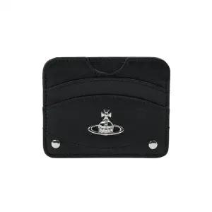 [라벨루쏘] [비비안 웨스트우드] FW25 공용 하프 문 플랫 카드지갑 5402000VU L00B