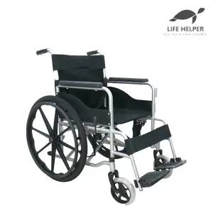 라이프헬퍼 접이식 수동 휠체어 A2 (링거꽂이) 13.4kg 경량 장애인 노인 야외