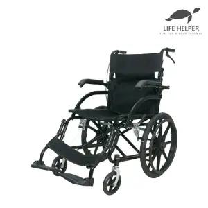 라이프헬퍼 접이식 수동 휠체어 A3 (팔거치대) 13.4kg 경량 장애인 노인 야외