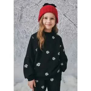 [갤러리아] 빈(BEEN) BZ68TS01BK 플라워 패턴 블랙 맨투맨 티셔츠