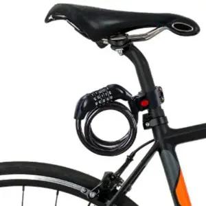 [하프클럽/]잠금 자물쇠 자전거 방범 비밀번호 강철와이어 안전